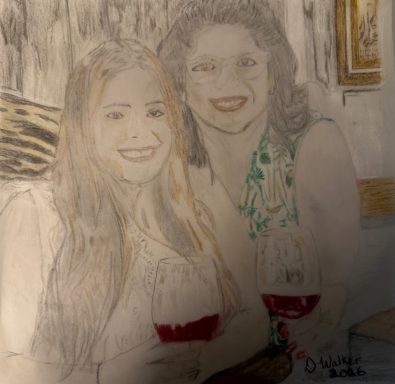 Friend Maria C and daughter